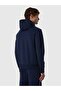 Regular Fit Scuba Hooded Full Zipper Men's Cotton Sweatshirt - 4
