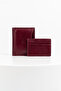 Midos Genuine Leather Men's Wallet with Extra Card Holder, Burgundy - 3