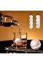 Cocktail 4-Hole Ice Ball Maker 2PCS Whiskey Ice Ball Mold Reusable Round Ice Cube Maker for DIY Bar Home Kitchen - 8