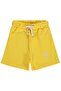Palm Tree Printed Capri for 2-5 Years - Yellow