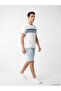 Nevavm Regular Fit Men's Jean Shorts with Difference - 2