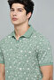 Printed Polo T-Shirt with Short Sleeves - 4