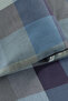 Kannon Double Yarn-Dyed 100% Cotton Duvet Cover Set - Indigo - 5