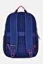 Men Brand Logo Backpack, Navy - 2
