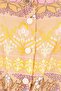Women Square Neck Long Sleeve Floral Print Top, Multicolor - 5