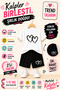 Double Heart Printed Children's Set – T-Shirt & Shorts 2-Piece Combination |   Trendy Summer Set for Ages 1-12