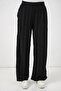 Women's Textured Black Pants