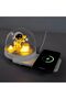 Astronaut 3 in 1 Wireless Charger Night Light Lamp with Bluetooth Speaker, Perfect Home Decor and Return Gift Idea, Multi-Functional Desk Accessory for Bedroom or Living Room