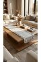Ruffled Cotton Fabric (40 X 110) Runner - 4