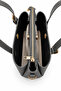 Liora Gray Women's Bag with Gold Accessories - 5