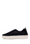 Women's Black Lace-Up Thick-Soled Casual Shoes 26Pfe401318 - 3