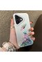 iPhone 17 Compatible Silicone Edge Hard Back Case Couple Phone Case Beautiful Girl Patterned