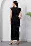 Crew Neck Gathered Side Buckle Dress K-251642 - 7