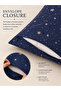 Set of 2 Cotton Printed Pillow Covers – Soft Breathable Pillow Cases with Envelope Closure 125 GSM Fabric - 3