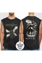 Linkin Park Hybrid Theory and Meteora Front and Back Printed Washable Oversize Vintage Sleeveless Tshirt Undershirt