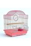 Premium Aviary Bird Cage 30x26x39 cm – Elegant Hanging Round Bird Cage with Slide-Out Cleaning Tray
