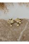 Xuping Steel Earrings with Flower Figures - 2