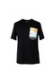 Men's o-neck t-shirt surfing black