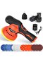 Cordless Car Buffer Polisher with 2 PCS 12V Lithium Rechargeable Battery, 8 Speed Variable