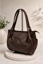 Women's Shoulder and Arm Bag 67-8117 Brown - 2