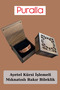 Magnetic Ayetel Kürsi Copper Bracelet with Wooden Box