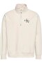 Jeans Zippered Collar Cream Men's Sweatshirt Lv04Rd236G67U Ls Premium Terry Micr
