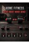 20KG Adjustable Dumbbell & Barbell Set with Non-Slip Grip for Home Gym Strength Training - 4