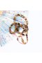 Galalit Capsule Cut 7.5X12Mm Prayer Beads - Brown Beige Camouflage - 4