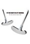 Generic Golf Putting Trainer Portable Chipper Kit with 2 Practice Balls - 2