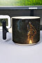 كوب سيراميك فاخر مطبوع عليه Dark Souls (قطعة واحدة) على شكل حرف T بمقبض أسود خاص V1T