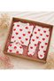 Hearted Newborn Baby Set 3-Piece Set 100% Cotton Baby Girl Top and Bottom Set with Hat 0-3 Months / 3-6 Months - 4