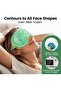 Cold Eye Mask Gel Bead Cooling Eye Mask for Puffy Eyes, Headache, , Relaxation, Reusable Plush Eye Ice Pack for Hot Cold Therapy (Green) - 7