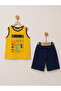 Kids Air Printed Sleeveless Shorts Set - 2