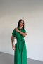 Shirt Collar Waist-Tied Buttoned Summer Dress - 4