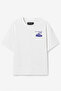 Eazy Unisex Oversize T-Shirt 100% Cotton White Garage Dept Printed T-Shirt - 2