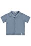 Basic Waffle Shirt for Ages 2-5 - Blue - 3