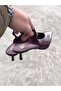 Jasmy Bordo 4 cm Short Heel Stiletto - 3