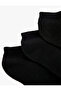 Basic Cotton 3-Piece Booties Socks Set - 3