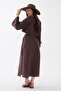Women's Long Skirt Long Sleeve Muslin Set - 260046 - 5