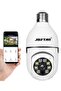 Intelligent WiFi Cradle Headcamera 2MP Smart Bulb E27 Security Camera: 360° PTZ Panoramic View