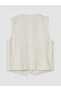 Nevavm Women's Classic Vest with Linen Blend with a Difference - 6