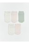 Bowknot and Openwork Baby Girl Booties Socks, 5-Piece Set, for Style-Conscious Individuals from Uzg Store