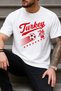 Unisex Turkey World Cup Special Design T-Shirt 100% Organic Cotton Crew Neck Comfortable Fit Casual T-Shirt