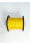 1 mm 100 Meters Yellow Color Waxed Cord (Chick Yellow) Saddler Leather Sewing Necklace Jewelry Design Bracelet Beading Cord - 5