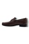 Coşkun 3150-26 Genuine Leather Knitted Bow Leather Sole Men's Shoes - 3