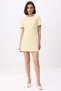 Women's Balloon Sleeve Crew Neck Mini Skirt Blouse Set Woven Fabric Regular Cut Comfortable Casual Modern - 4