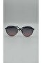 Unisex Oval Frame Gradient Sunglasses - 4
