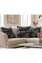 2Pcs Jacquard Velvet Rectangular Throw Pillow Cover/Pillowcase with Hidden Zipper 33 X 43 cm - 5