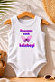 Uncle's Butterfly Printed Baby Bodysuit 100% Cotton Bodysuit