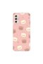 Samsung Galaxy M52 Compatible Minies 1 Design Transparent Case
